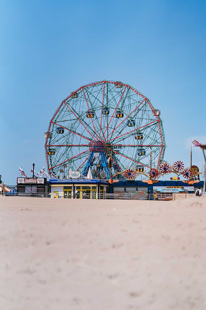 kosher-friendly beach vacation - coney island, Brooklyn.