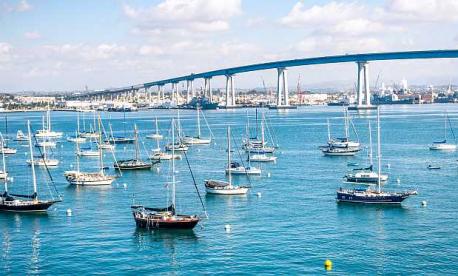 San Diego harbor