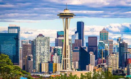 Space needle in Seattle