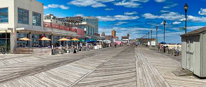 Kosher vacation at the Jersey shore - asbury park boardwalk.