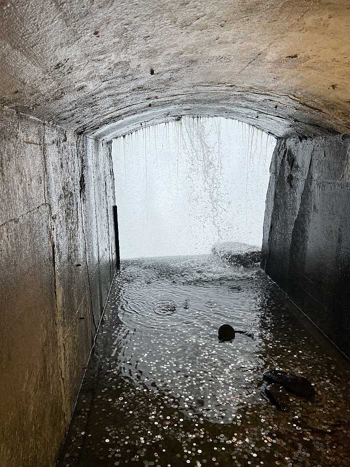 Journey behind the falls at Niagara Falls.