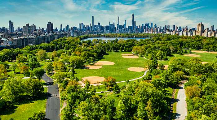 kosher in NYC - Central Park.