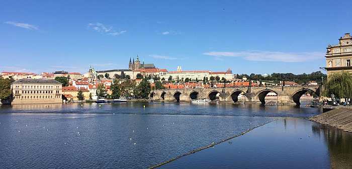 Charles Bridge in Prague.