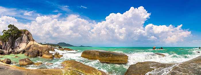 Lamai Beach on Koh Samui.